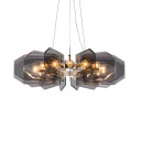 Loft Industry Modern - Glass End Chandelier